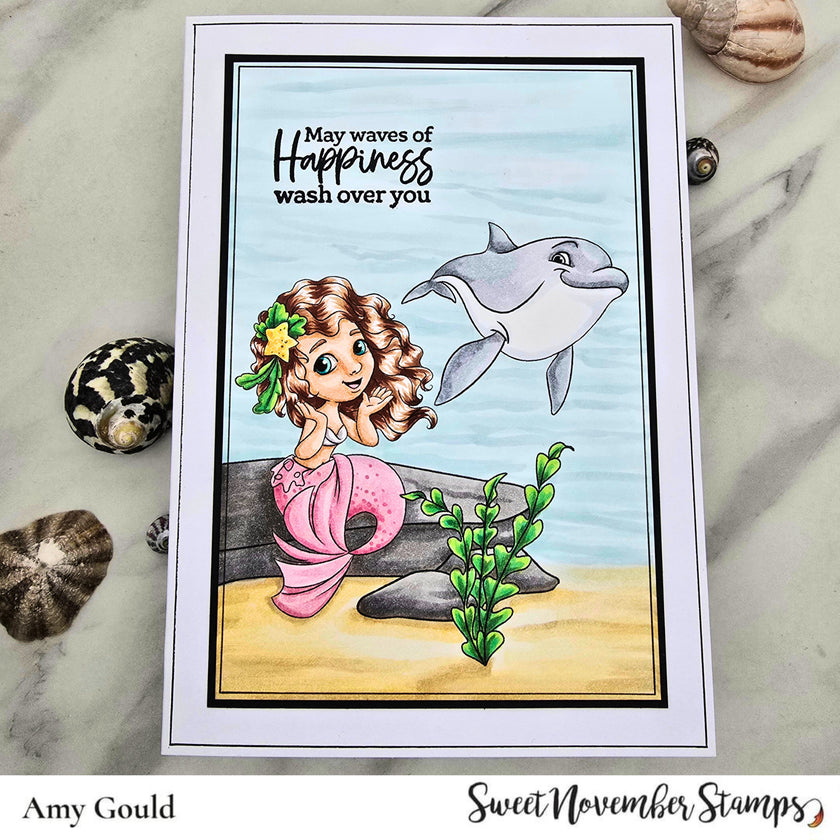 Digital Stamp - A Sea Full of Friends: Calliope