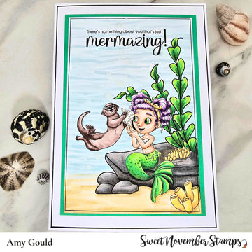 Digital Stamp - A Sea Full of Friends: Sealena