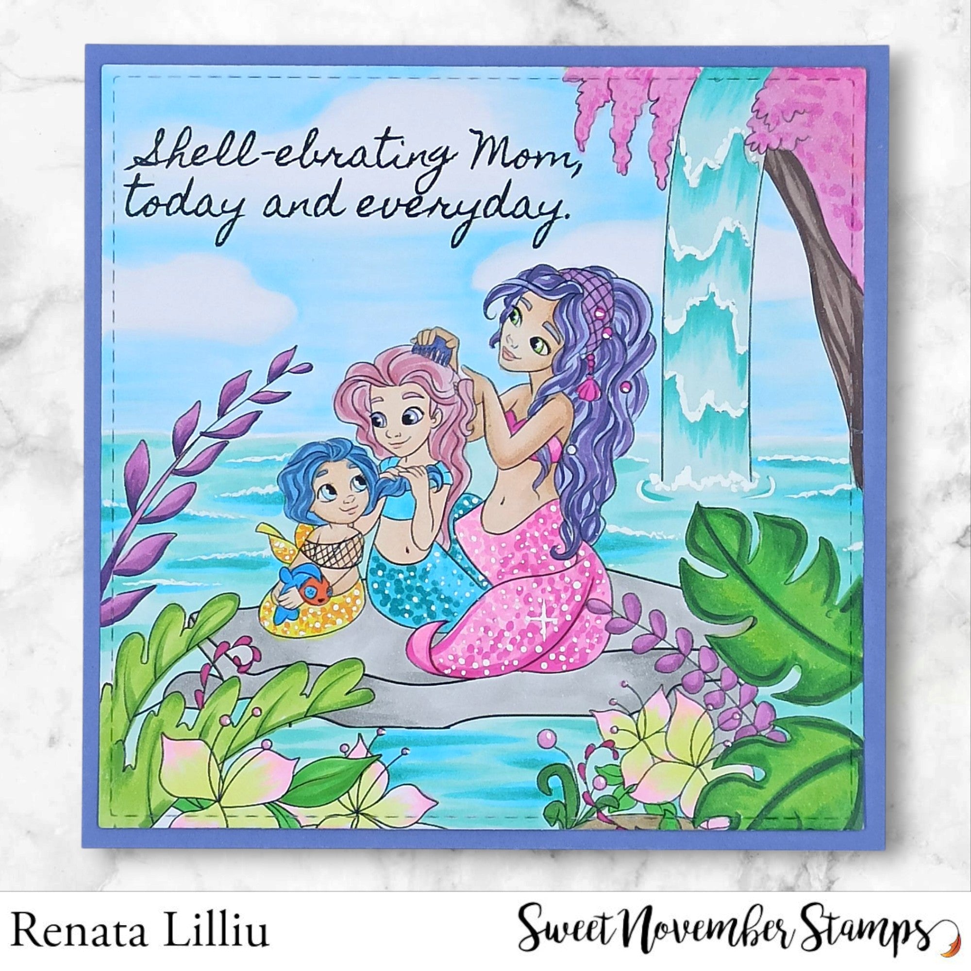 Digital Stamp - My Mermazing Mom