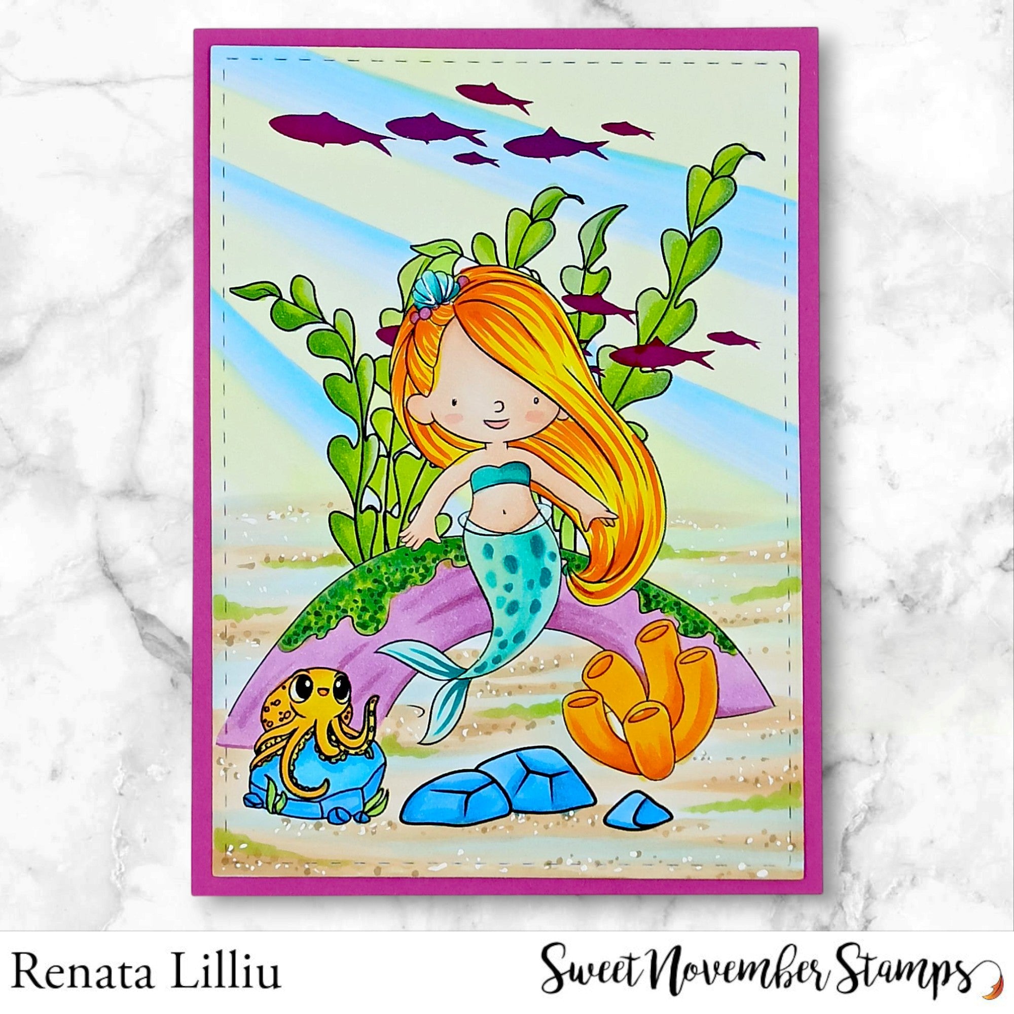 Digital Stamp - Coralyn