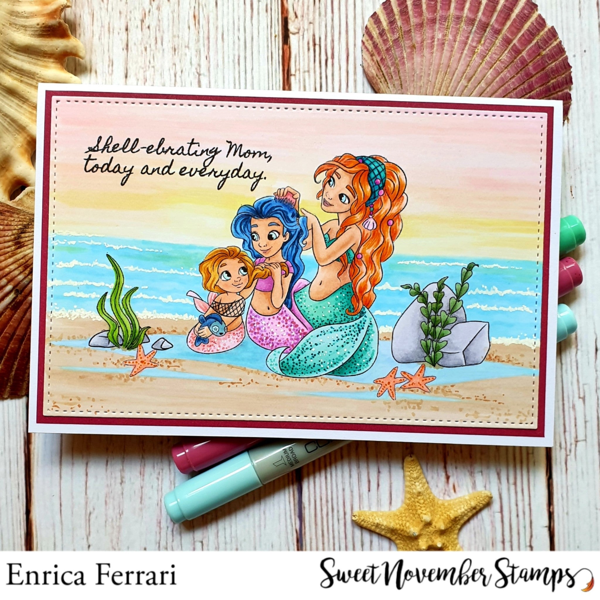 Digital Stamp - My Mermazing Mom
