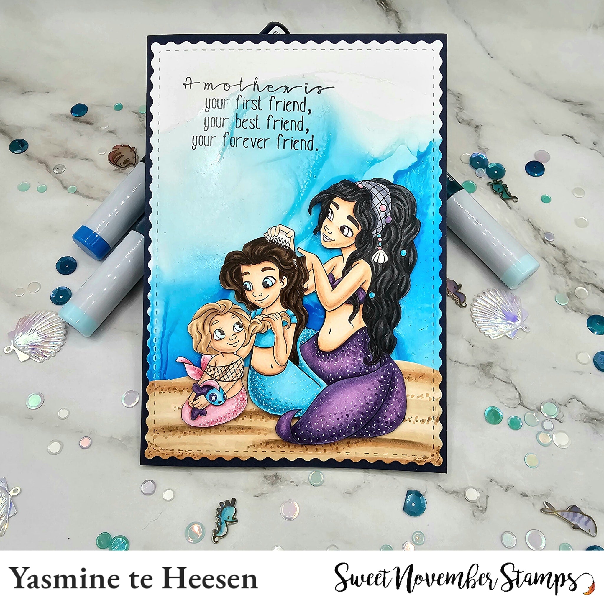 Digital Stamp - My Mermazing Mom