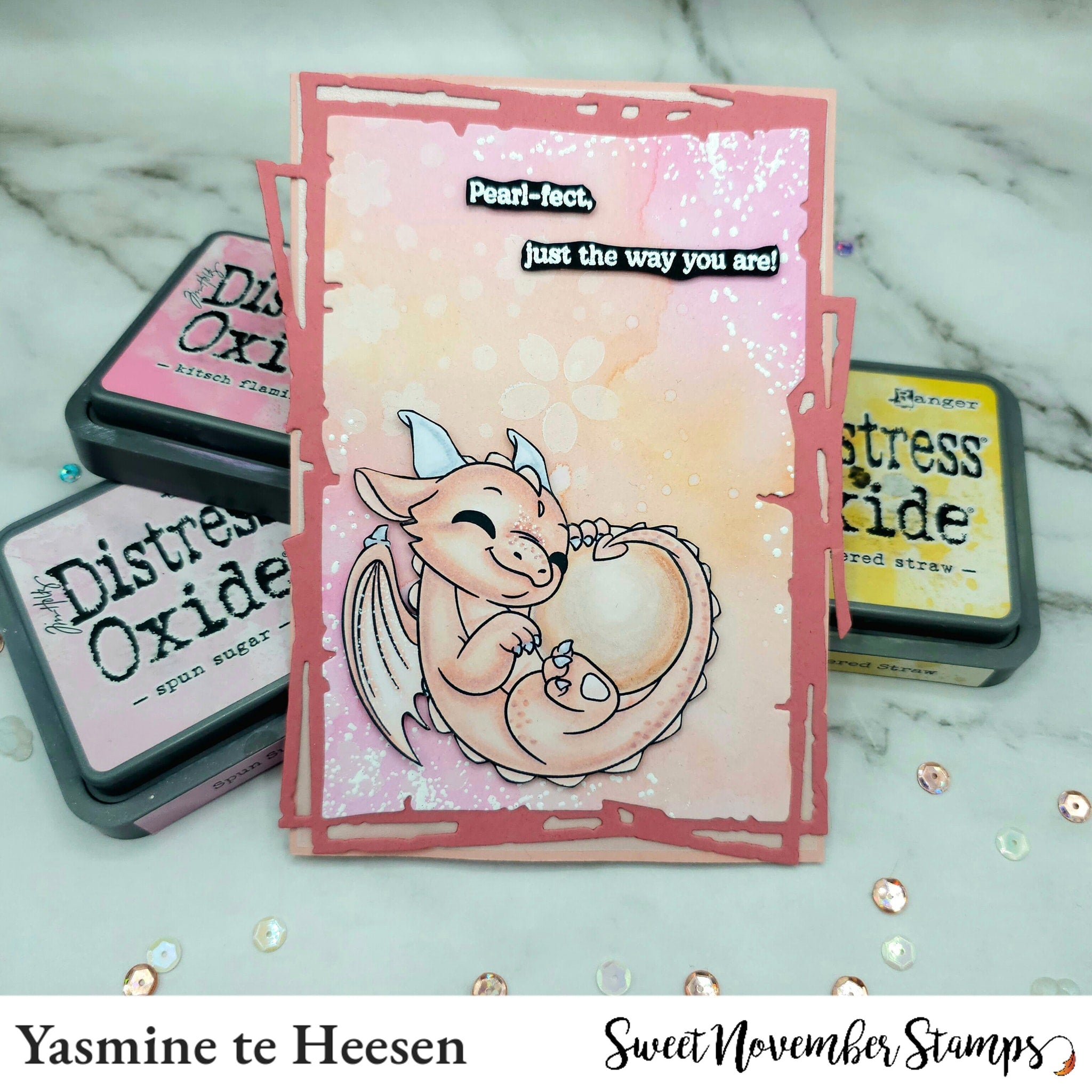 Clear Stamp Set - June Pearl Dragon