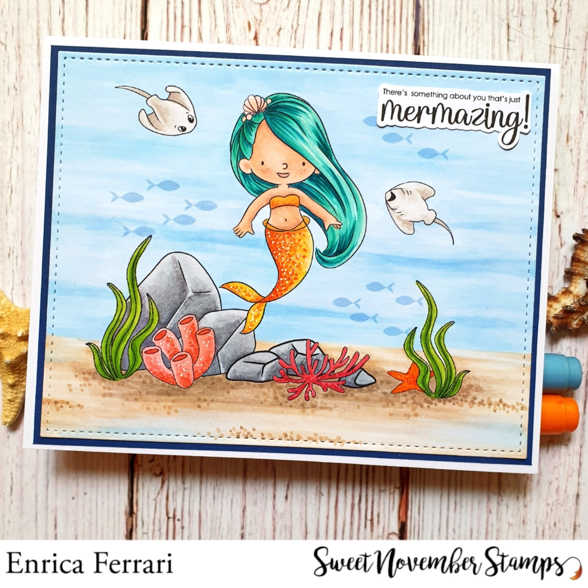 Digital Stamp - Coralyn