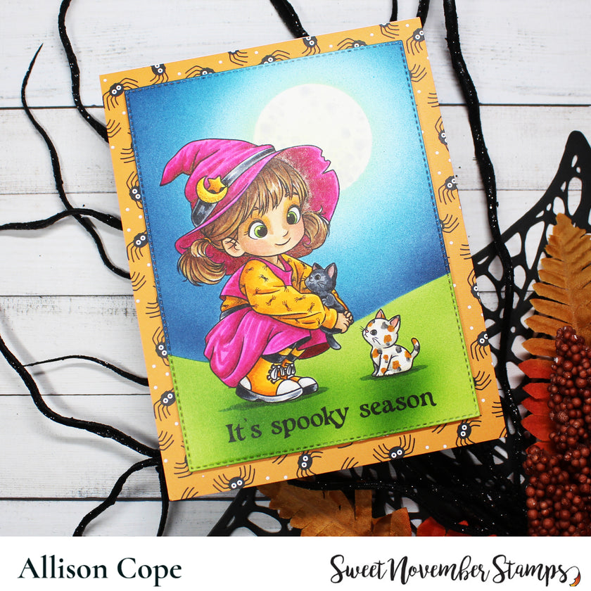 Clear Stamp Set - Witchy Enid