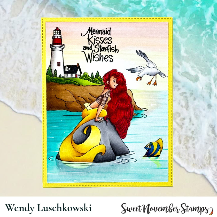 Digital Stamp - Love to Sea You: Gull Friends