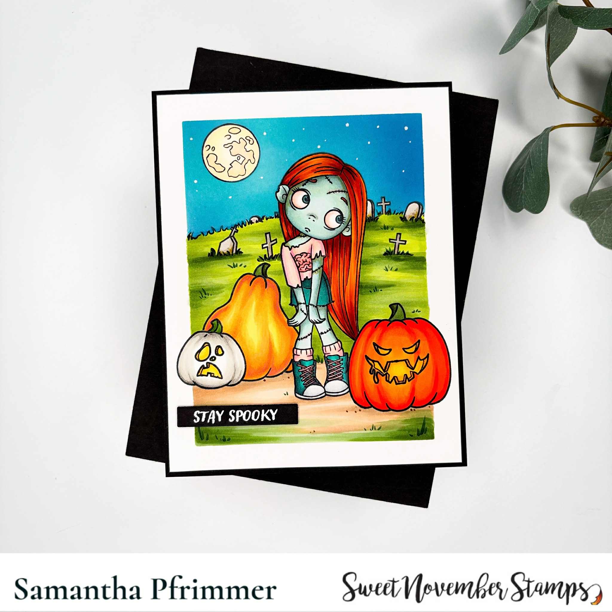 Clear Stamp Set - Zoe the Zombie