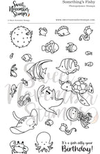 Load image into Gallery viewer, Clear Stamp Set - Something&#39;s Fishy
