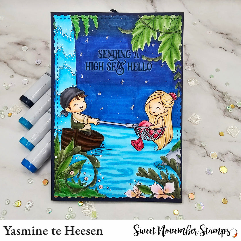 Clear Stamp Set - A Wee Bit of Piracy