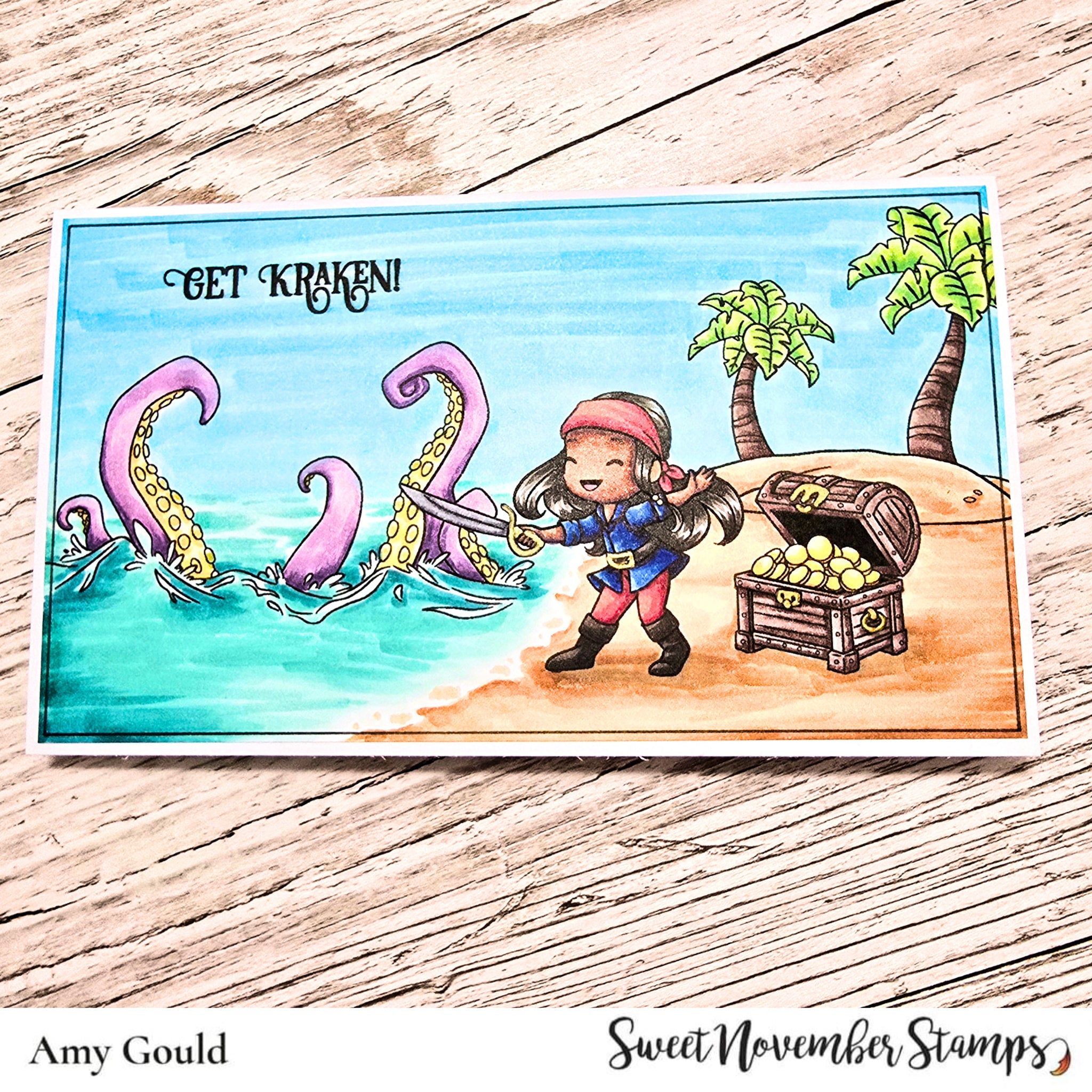 Clear Stamp Set - Background Builder: Yo Ho Ho