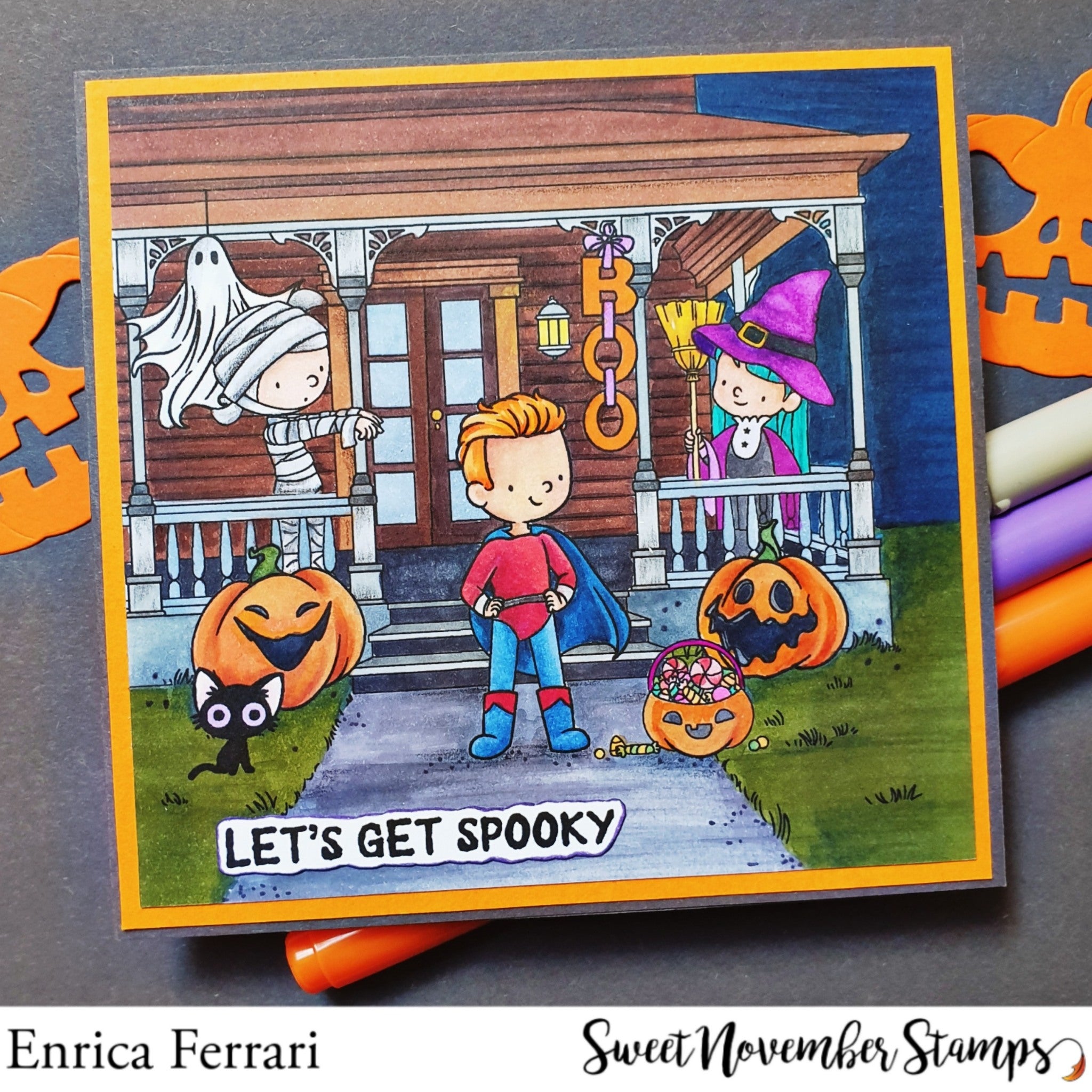 Digital Stamp -2025 Harvest of Haunts clear stamp bundle: digital edition
