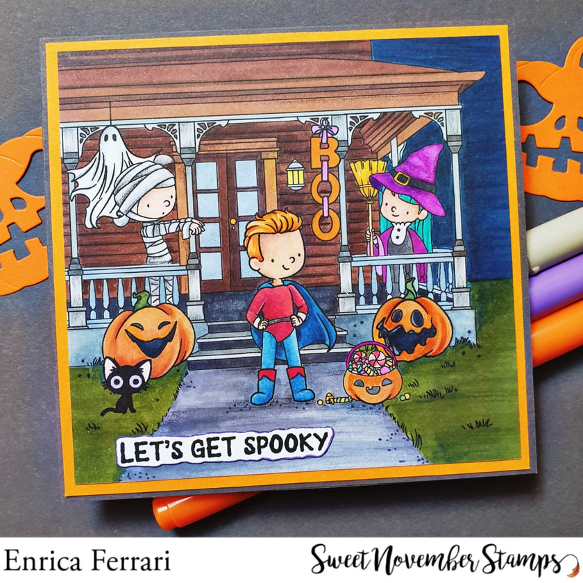 Digital Stamp -2025 Harvest of Haunts clear stamp bundle: digital edition