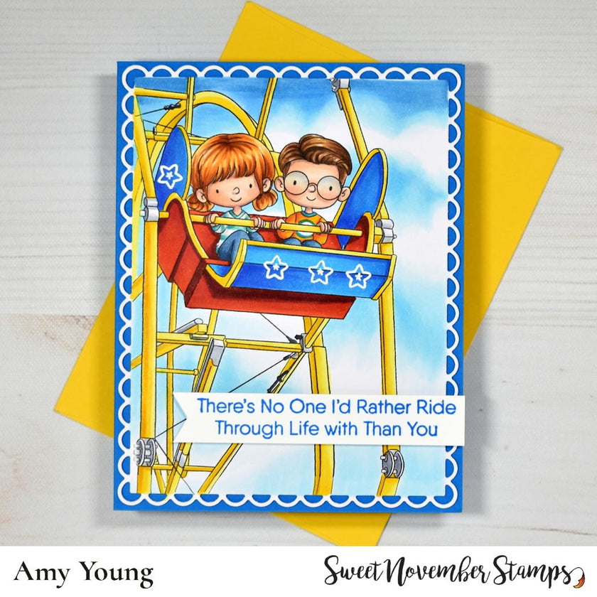 Digital Stamp - Fair Fun: Ferris Wheel