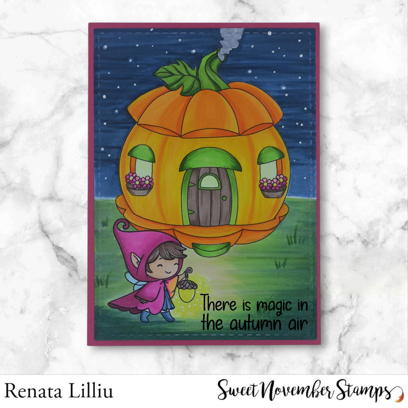 Digital Stamp -2025 Harvest of Haunts clear stamp bundle: digital edition