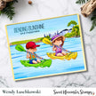 Digital Stamp - Summer On The Go: Kayakers