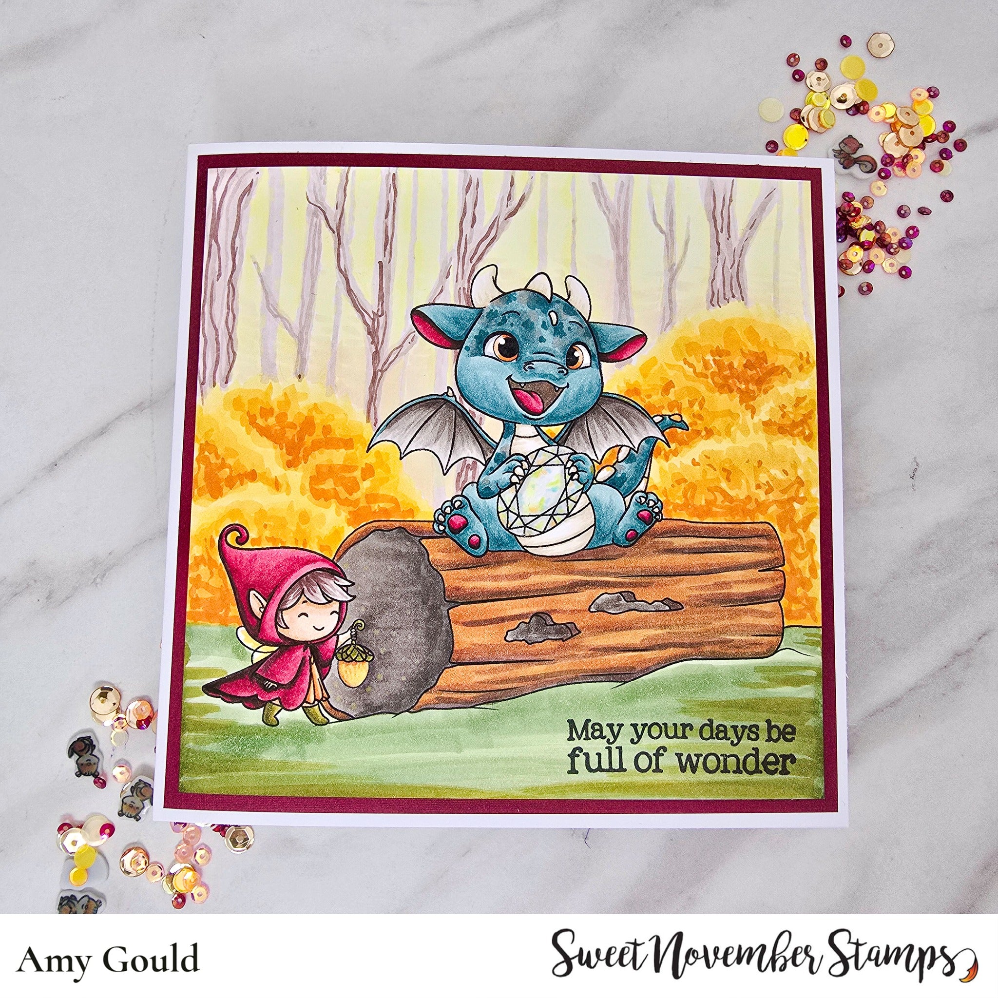 Clear Stamp Set - Autumn Wonder Fairwees