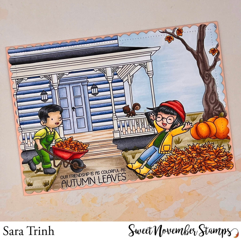 Digital Stamp -2025 Harvest of Haunts clear stamp bundle: digital edition