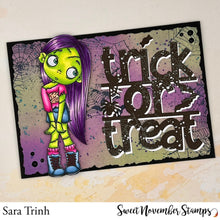 Load image into Gallery viewer, Clear Stamp Set - Zoe the Zombie
