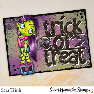 Clear Stamp Set - Zoe the Zombie