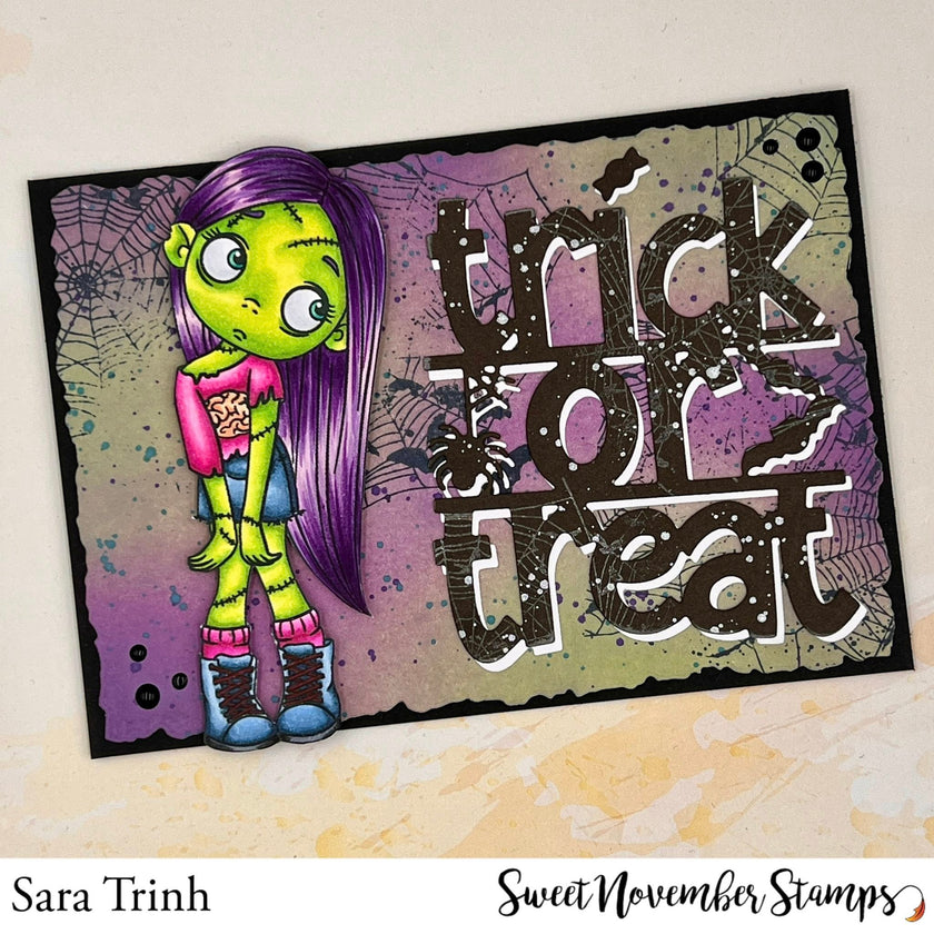 Clear Stamp Set - Zoe the Zombie