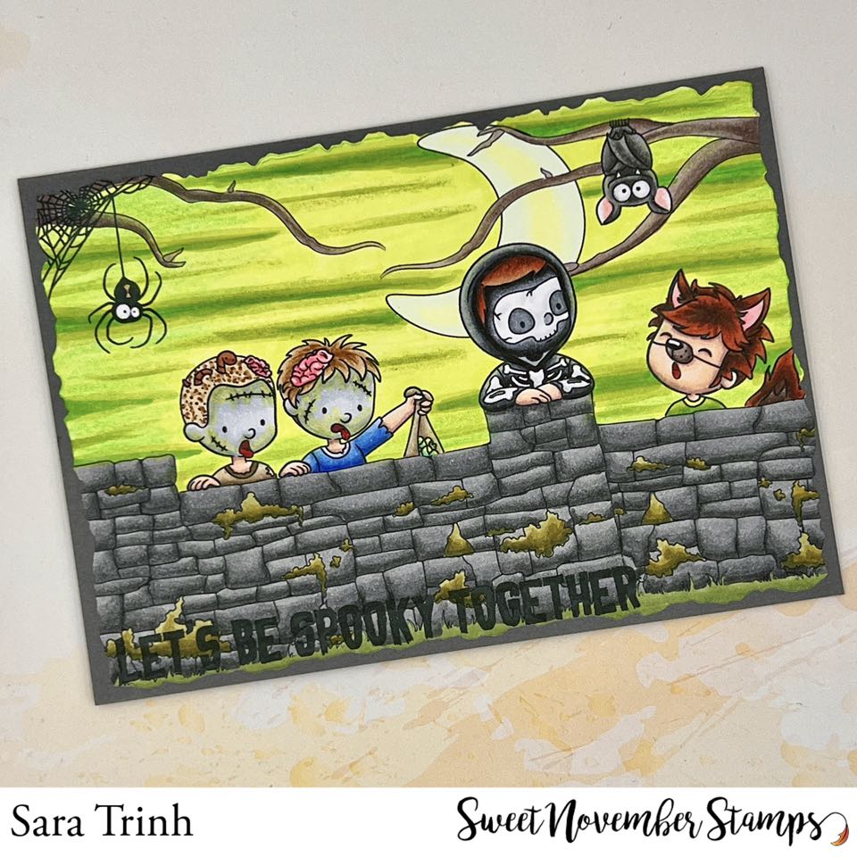 Digital Stamp -2025 Harvest of Haunts clear stamp bundle: digital edition