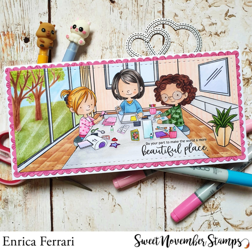 Digital Stamp - WCMD 25 Carly Mae