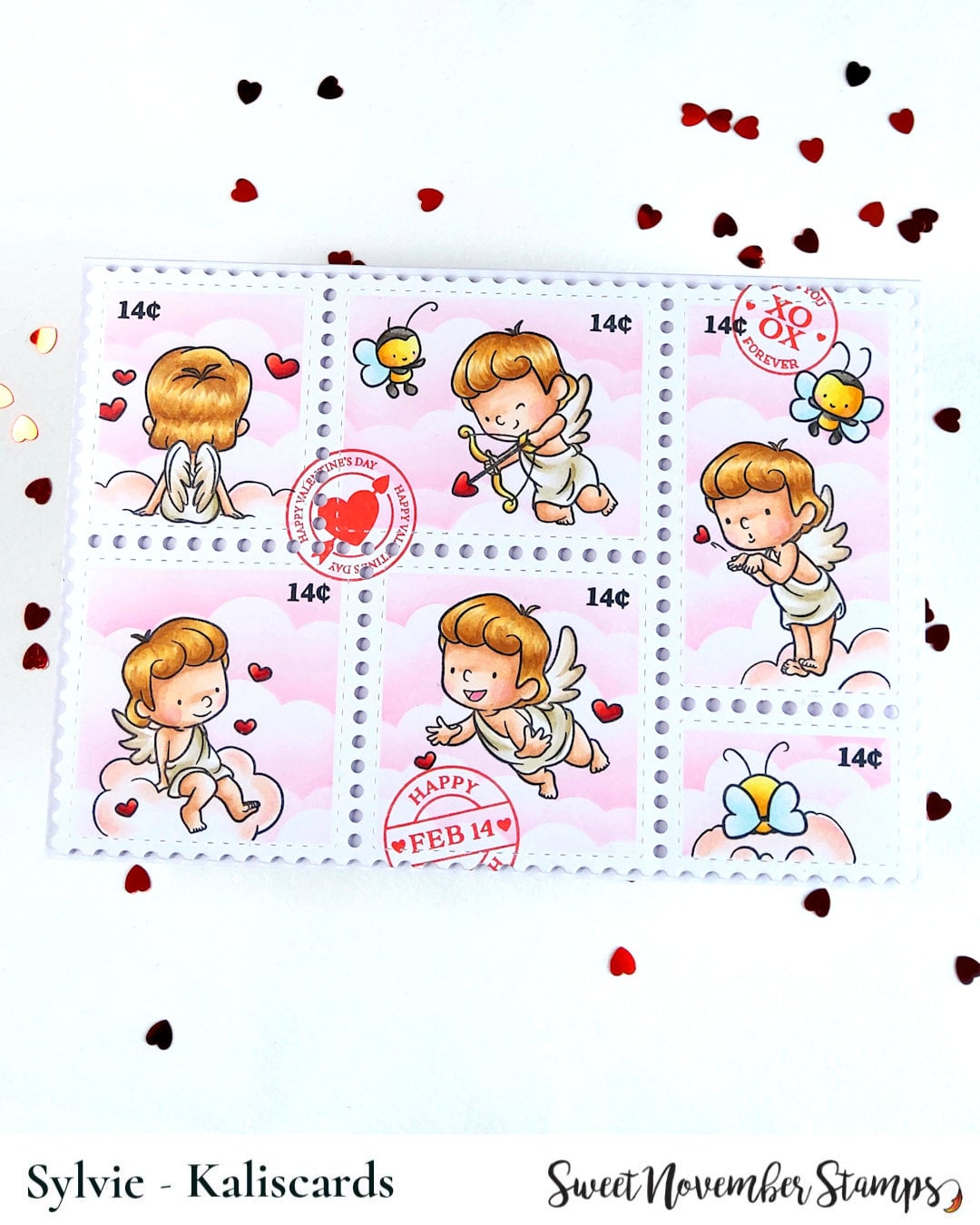 Clear Stamp Set - Postage Pals: My Valentine