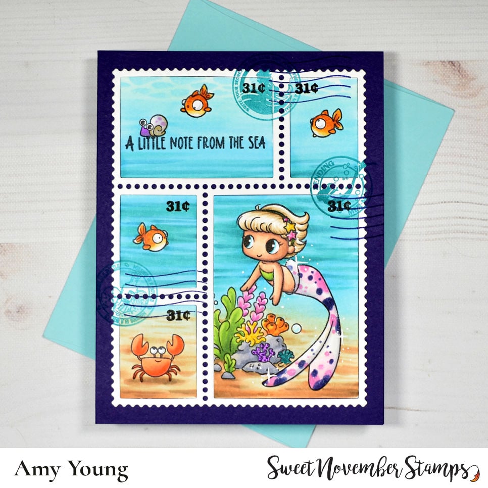 Clear Stamp Set - Sea Babies