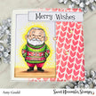 Clear Stamp Set - Off Duty Santa and Reindeer