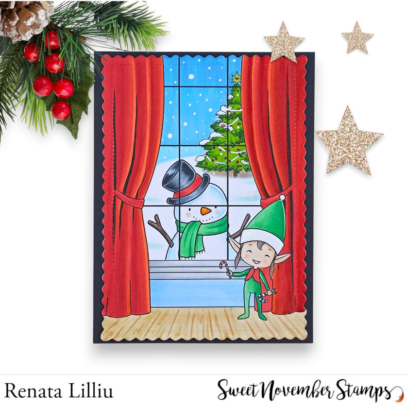 Clear Stamp Set - Wee Tree Trimmers