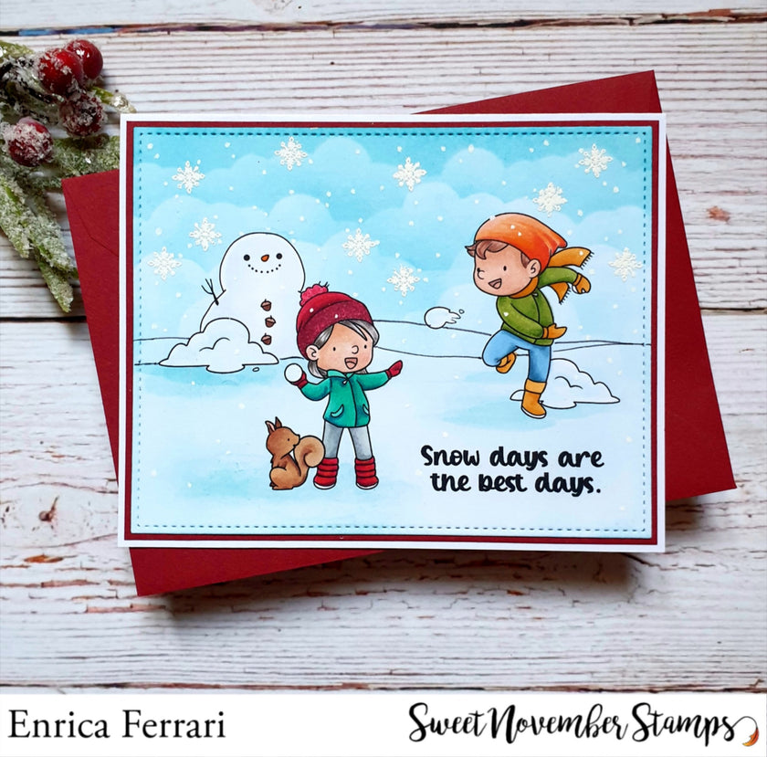 Clear Stamp Set - Snow Days