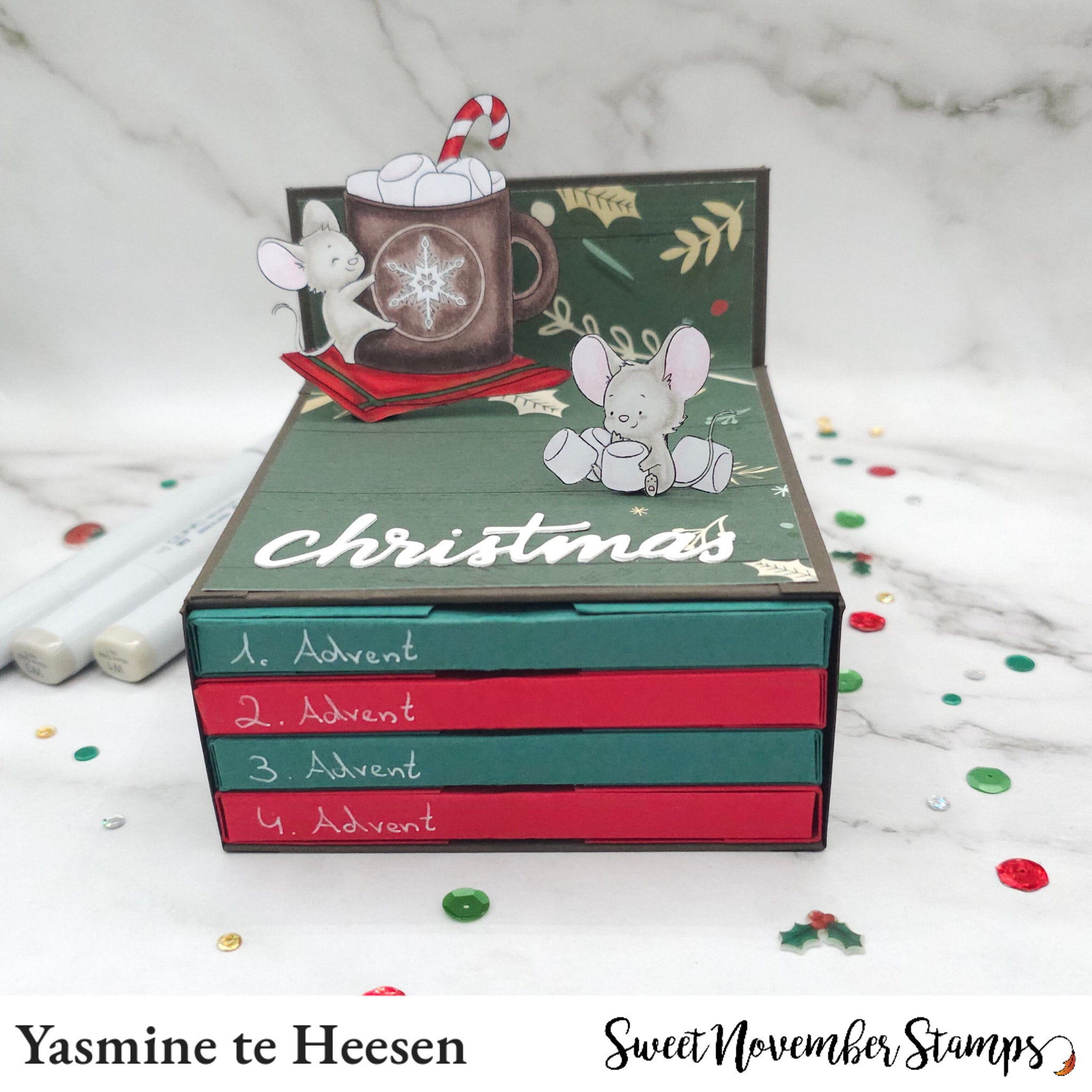 Clear Stamp Set - Hug in Mug