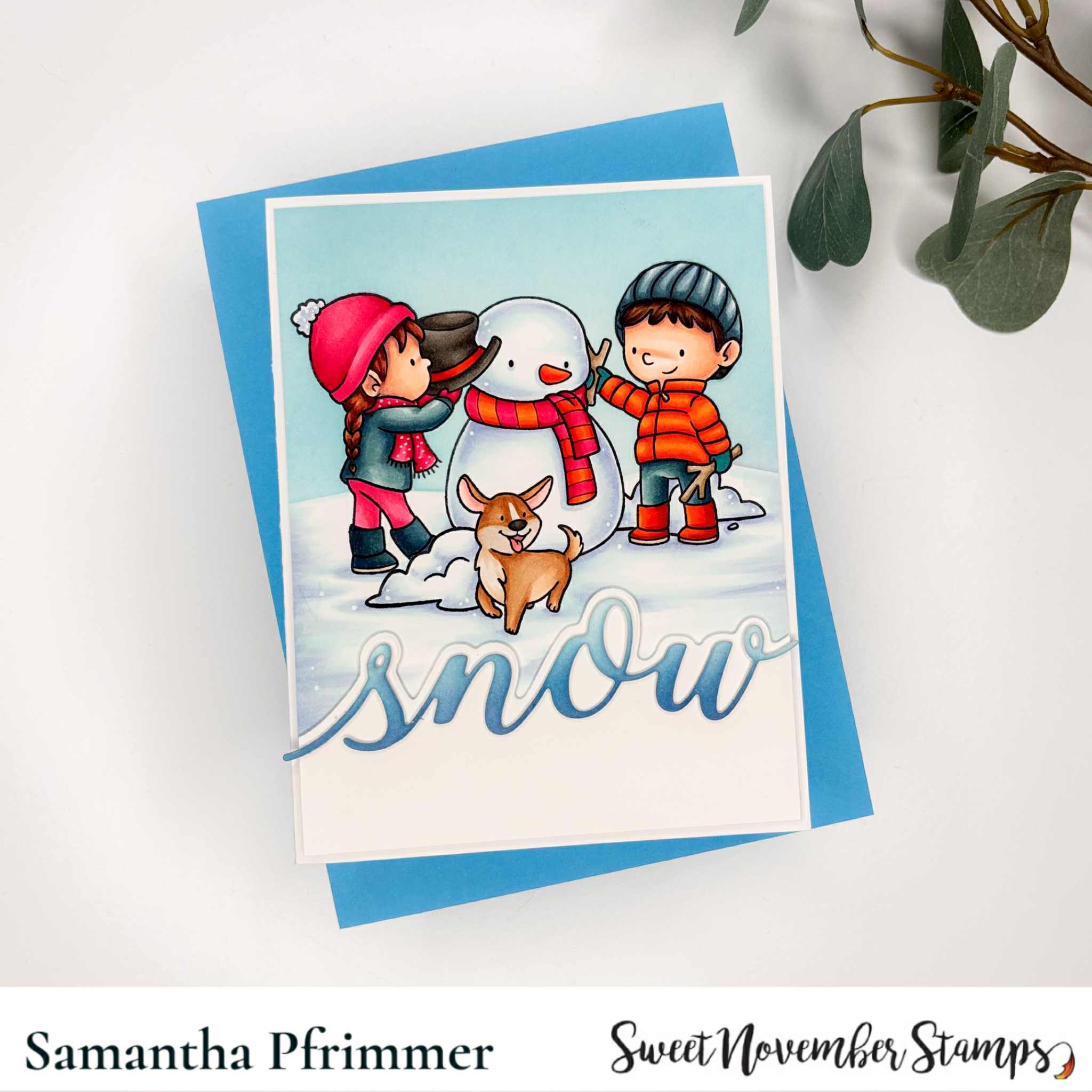 Clear Stamp Set - Snow Days