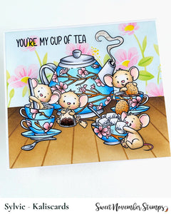 Clear Stamp Set - Spill the Tea