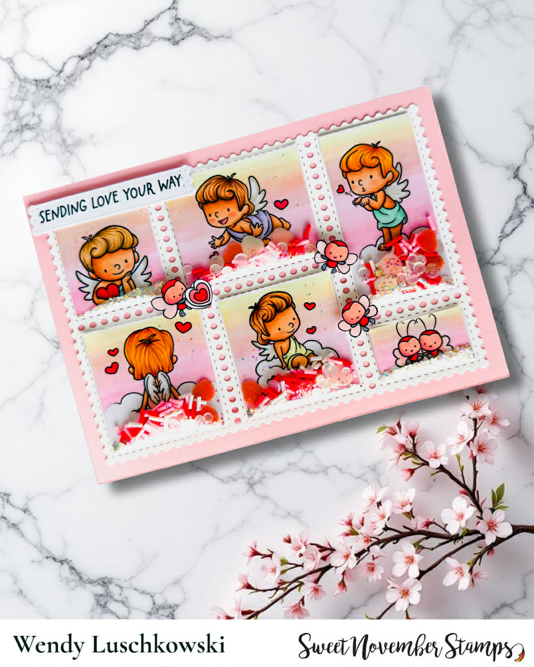 Clear Stamp Set - Postage Pals: My Valentine