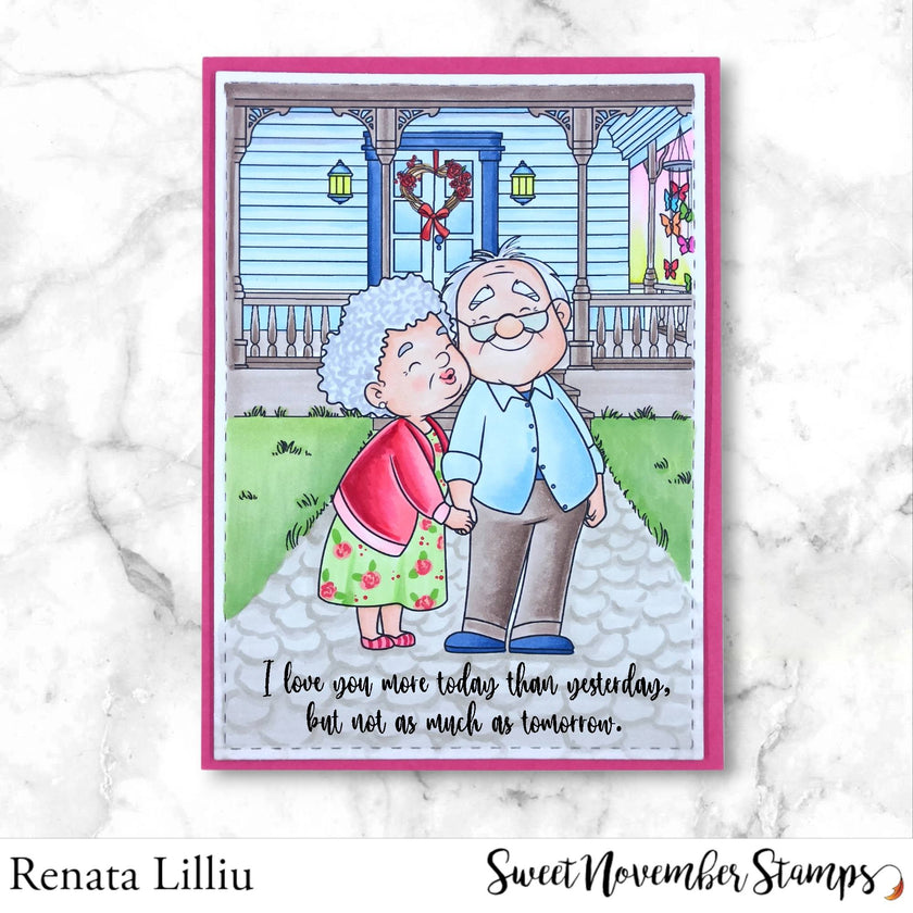 Clear Stamp Set - Love You Forever