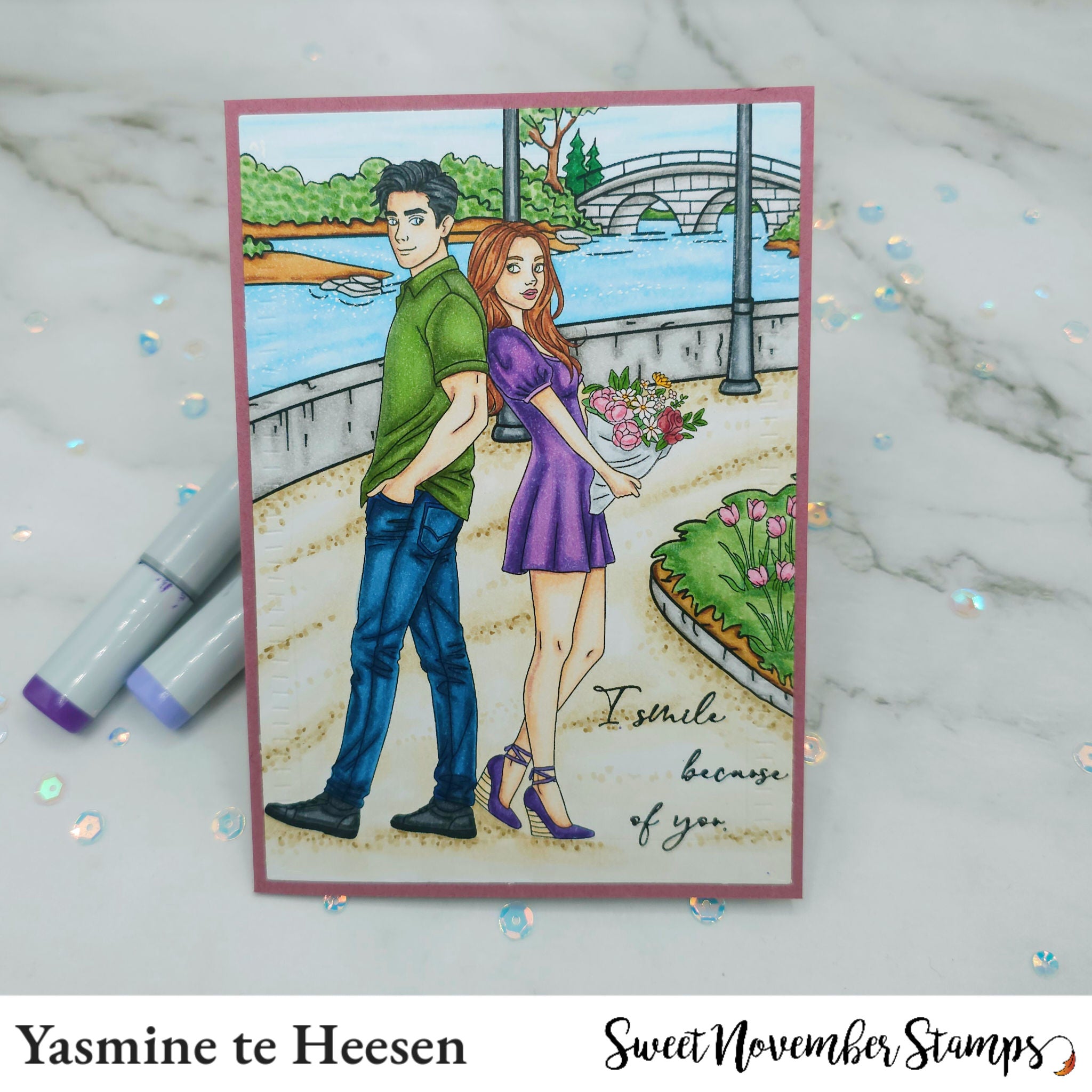 Clear Stamp Set - SN Guy and Gal: Eric and Nadine