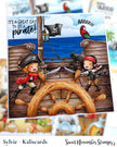 Clear Stamp Set - Background Builder: Yo Ho Ho