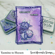 Clear Stamp Set - February Amethyst Dragon