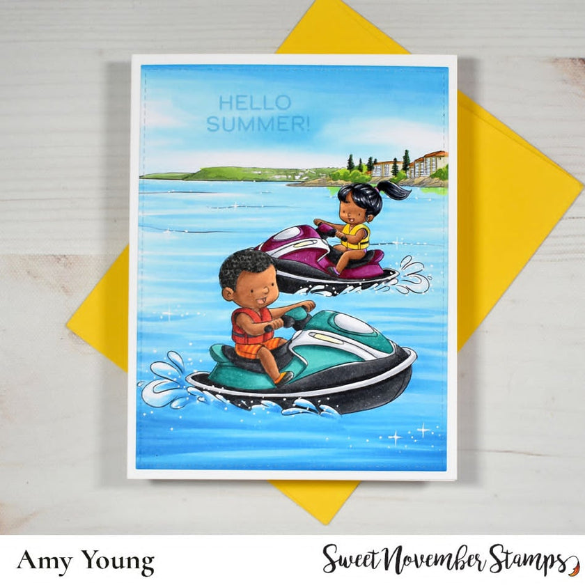 Digital Stamp - Summer On The Go: Shoreline