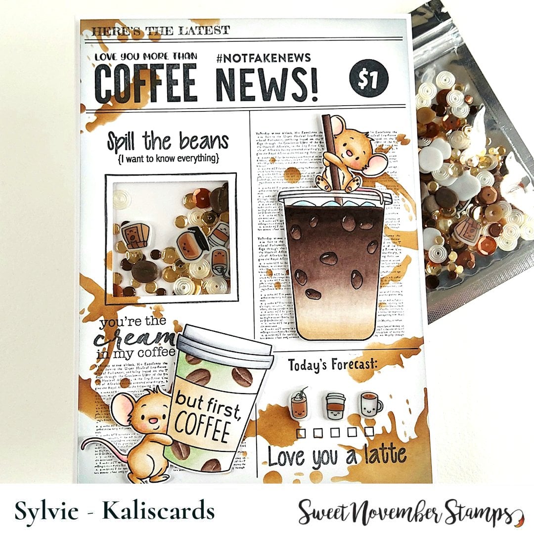 Sequins: Café au lait Mix