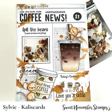 Sequins: Café au lait Mix