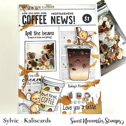 Sequins: Café au lait Mix