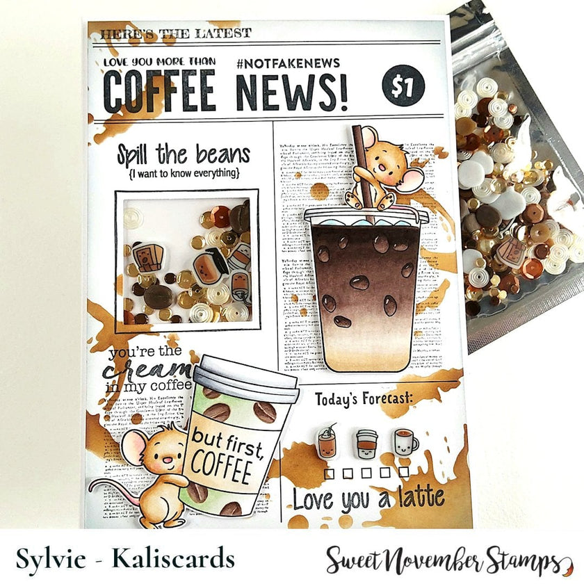 Sequins: Café au lait Mix