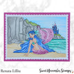 Digital Stamp - Lady Low Tide