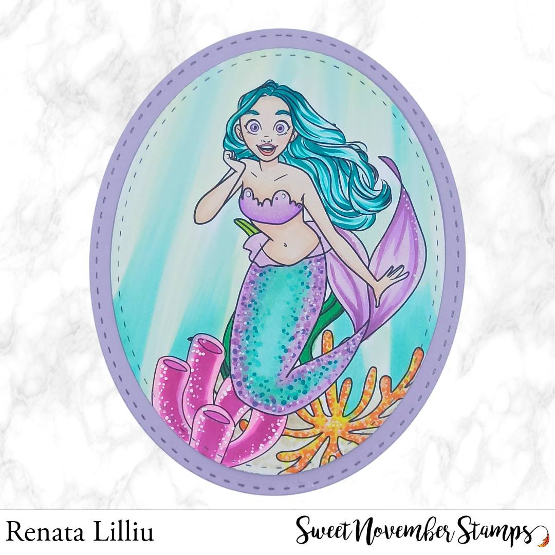 Digital Stamp -2026 Sea-Sational Mermay clear stamp bundle: DIGITAL EDITION