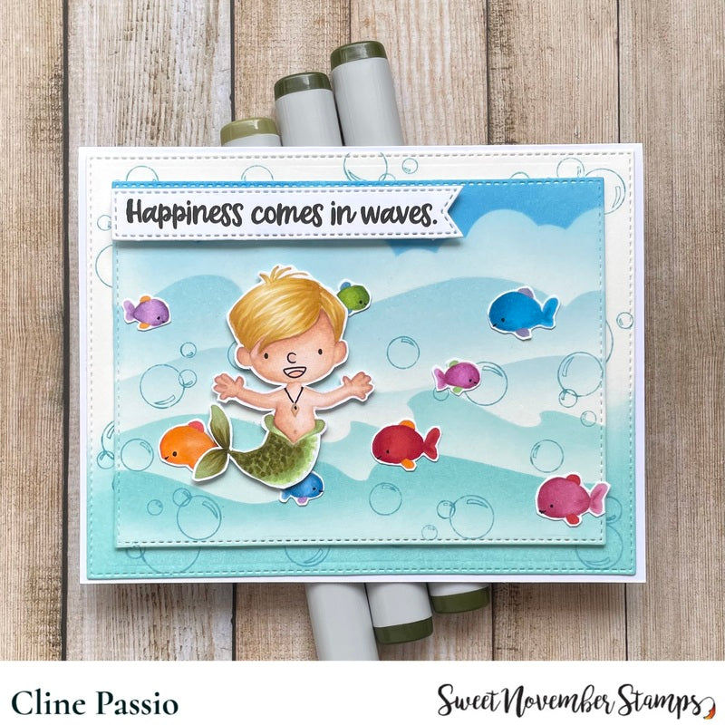 Clear Stamp Set - Ebb and Flow