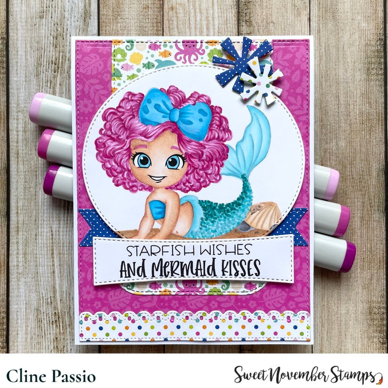 Digital Stamp -2026 Sea-Sational Mermay clear stamp bundle: DIGITAL EDITION