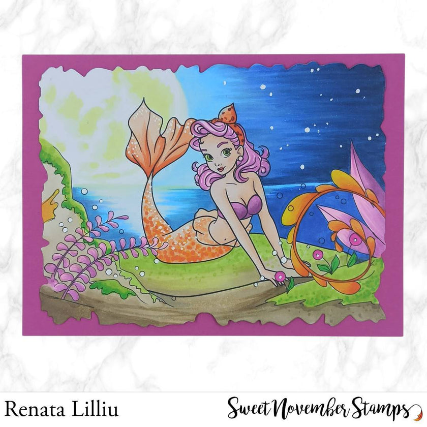 Digital Stamp -2026 Sea-Sational Mermay clear stamp bundle: DIGITAL EDITION
