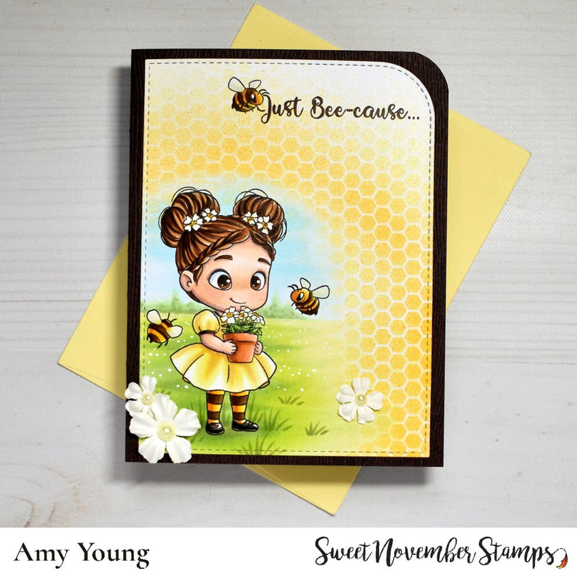 Clear Stamp Set - Flutterbee Beatrice